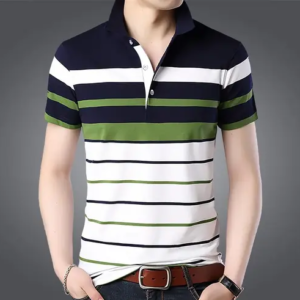 Men's Printed Polo Multicolor Tshirts